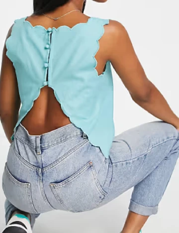 Bluza ASOS, albastru