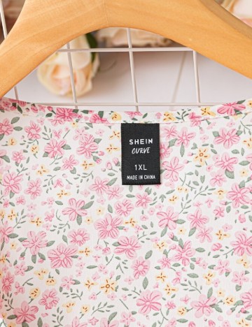 Bluza SHEIN CURVE, floral print