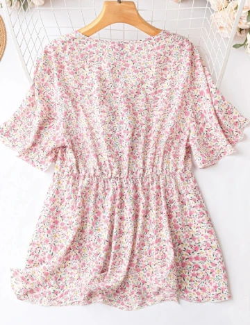 Bluza SHEIN CURVE, floral print