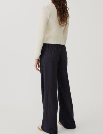 Pantaloni Stradivarius, bleumarin