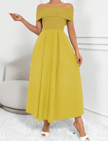 Rochie lunga SHEIN, galben