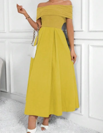 Rochie lunga SHEIN, galben