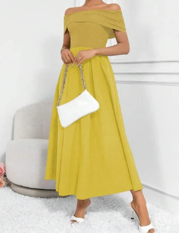 Rochie lunga SHEIN, galben