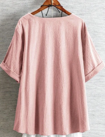 Bluza SHEIN CURVE, roz Roz