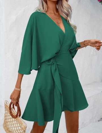 Rochie scurta SHEIN, verde