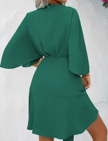 Rochie scurta SHEIN, verde