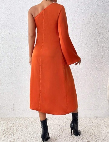 Rochie medie SHEIN, portocaliu
