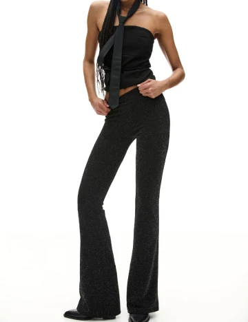 Pantaloni Pull&Bear, negru
