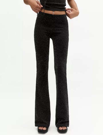 Pantaloni Pull&Bear, negru