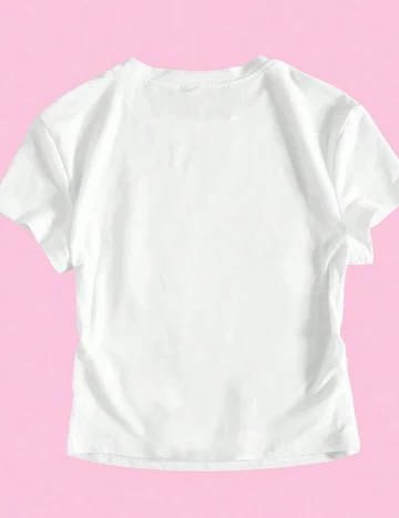 Tricou SHEIN CURVE, alb