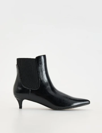 Botine Reserved, negru Negru