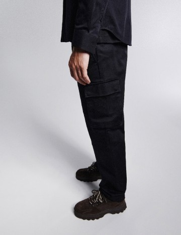 Pantaloni Reserved, negru