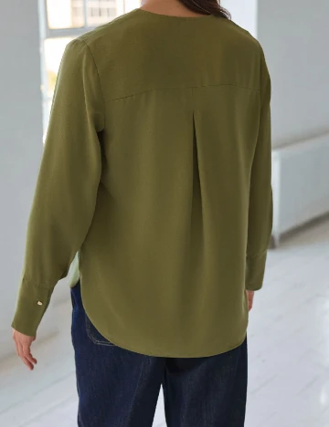 Bluza Next, verde Verde