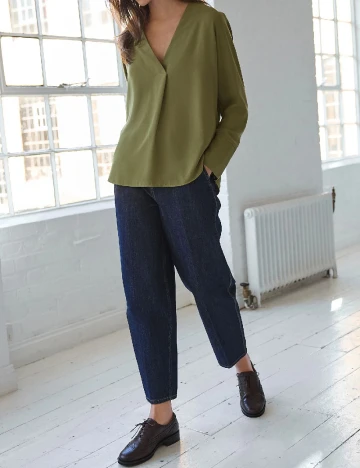 Bluza Next, verde Verde
