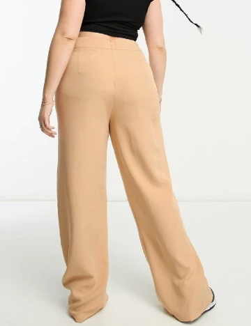 Pantaloni Unique21 Curve, crem