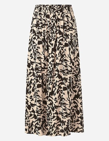 Fusta Jacqueline de Yong, crem/negru