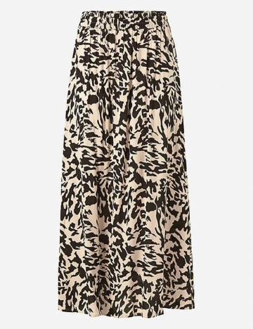 Fusta Jacqueline de Yong, crem/negru