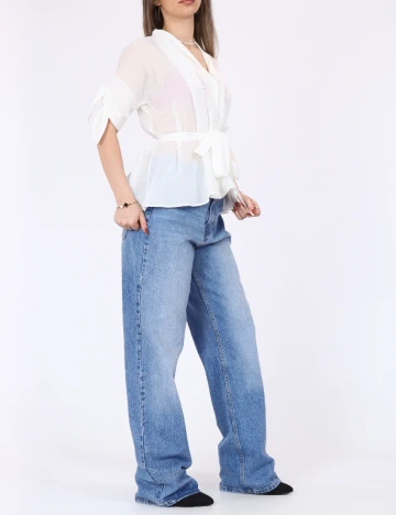 Bluza Zara, alb