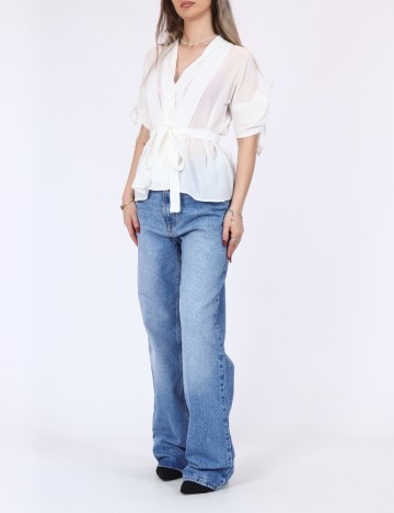 Bluza Zara, alb
