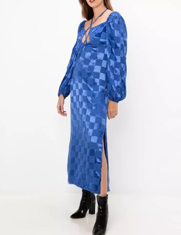 Rochie medie ASOS, albastru
