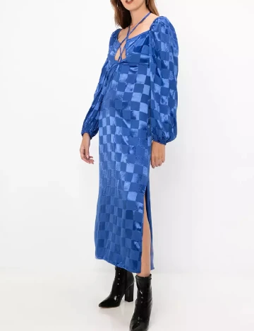 Rochie medie ASOS, albastru