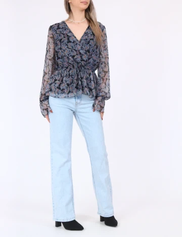 Bluza Vero Moda, albastru Albastru
