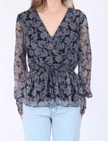 Bluza Vero Moda, albastru Albastru