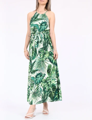 Rochie medie Only, verde Verde
