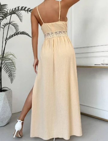 Rochie medie SHEIN, crem Crem