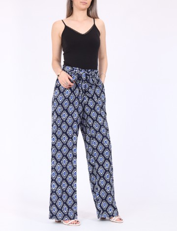 
						Pantaloni Only, bleumarin