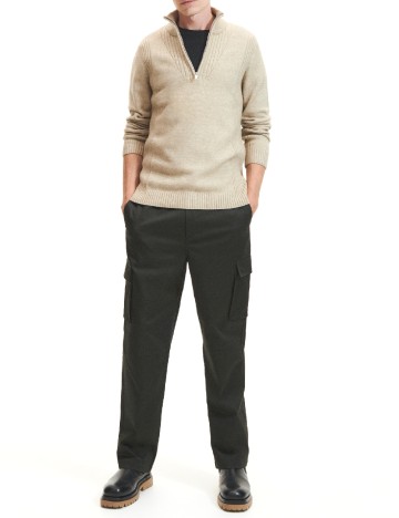 
						Pantaloni Reserved, verde inchis