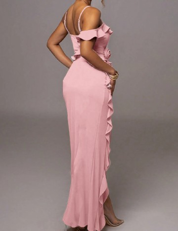 Rochie lunga SHEIN, roz