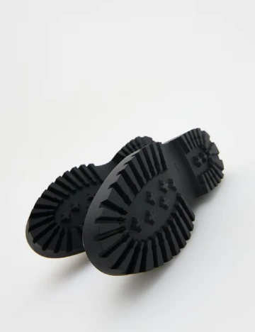 Mocasini Reserved, negru