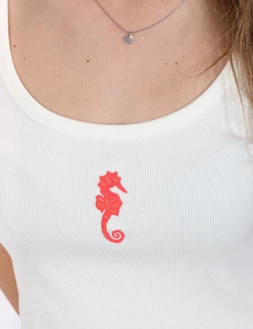 Maiou Vero Moda, alb