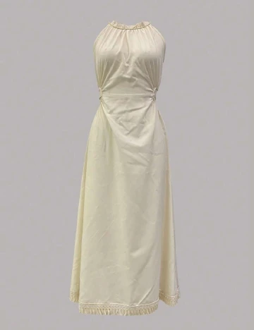 Rochie medie SHEIN, crem