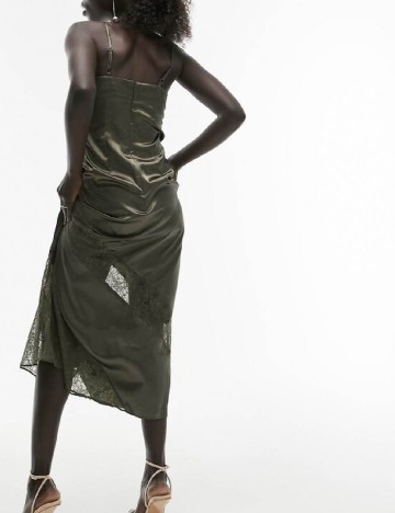 Rochie lunga Top Shop, verde