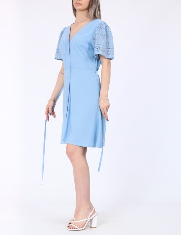 Rochie scurta Vero Moda, albastru