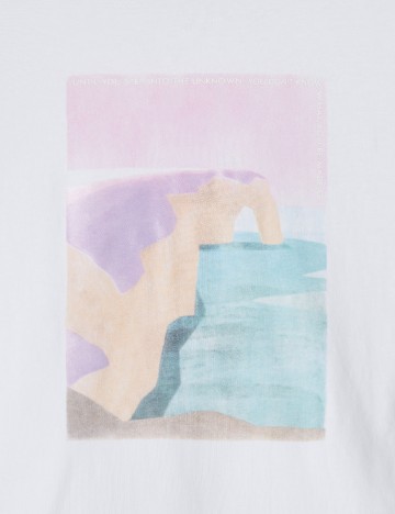 Tricou Reserved, alb