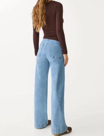 Blugi Stradivarius, albastru