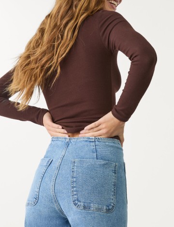 Blugi Stradivarius, albastru
