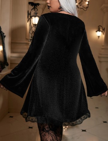 Rochie scurta SHEIN CURVE, negru