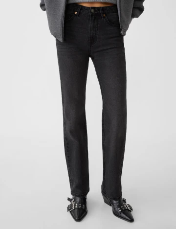 Blugi Stradivarius, negru