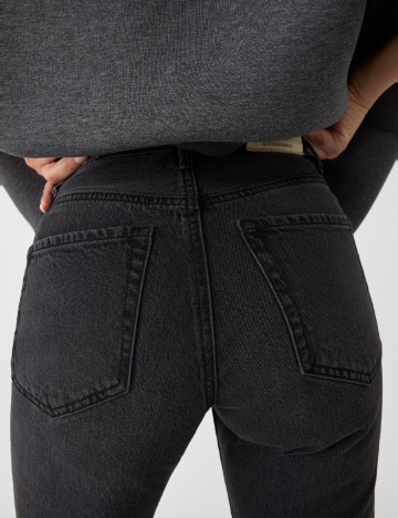 Blugi Stradivarius, negru