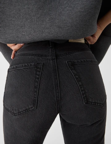 Blugi Stradivarius, negru