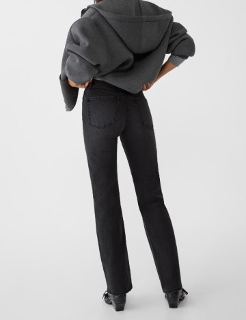 Blugi Stradivarius, negru
