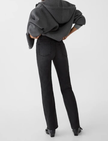 Blugi Stradivarius, negru