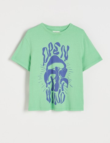 Tricou Reserved, verde