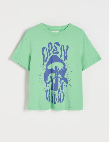 Tricou Reserved, verde