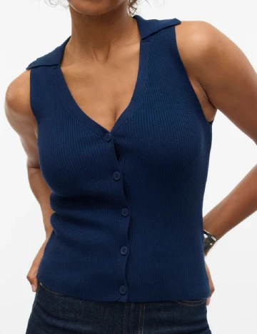 Top Vero Moda, bleumarin