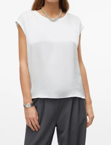 Bluza Vero Moda, alb